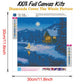 Diamond Painting - Full Round - Snow Scene E
