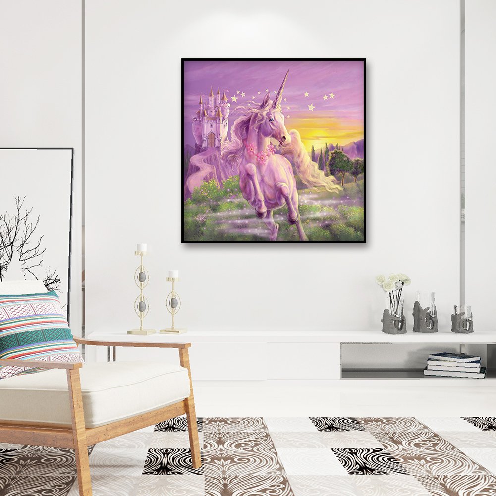 Diamond Painting - Full Round - Unicorn A