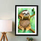 Diamond Painting - Full Round - Cute Sloth
