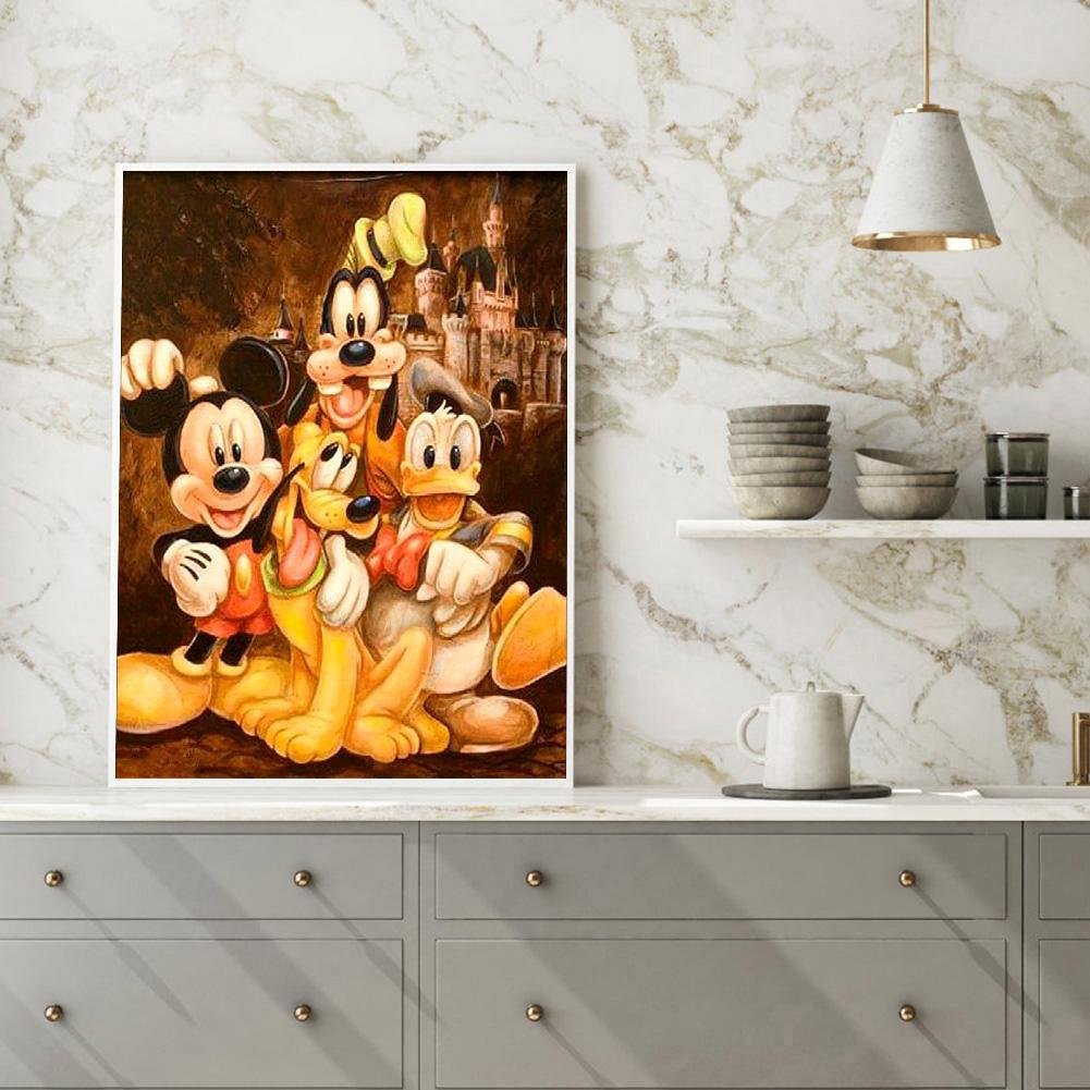 Diamond Painting - Full Round - Mickey's Friend