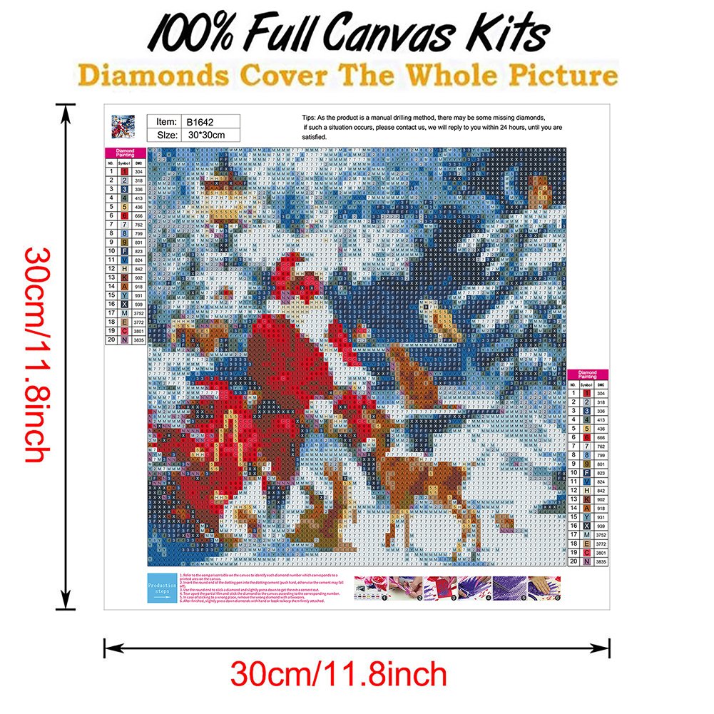 Diamond Painting - Full Round - Christmas A