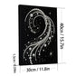 DIY Pearl Painting With Frame - Handmade Self-Adhesive Pearls - Spiral Pearl (30*40cm)