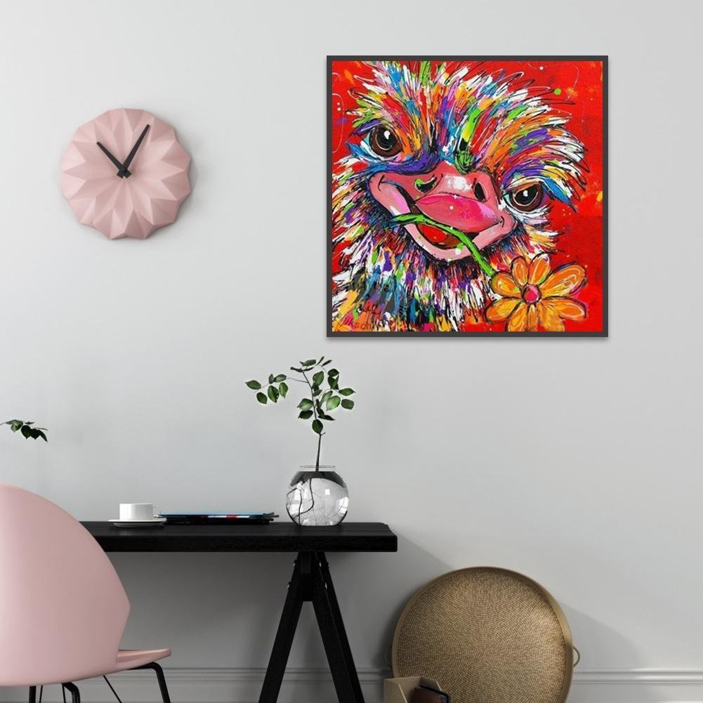 Diamond Painting - Full Round - Colorful Duck