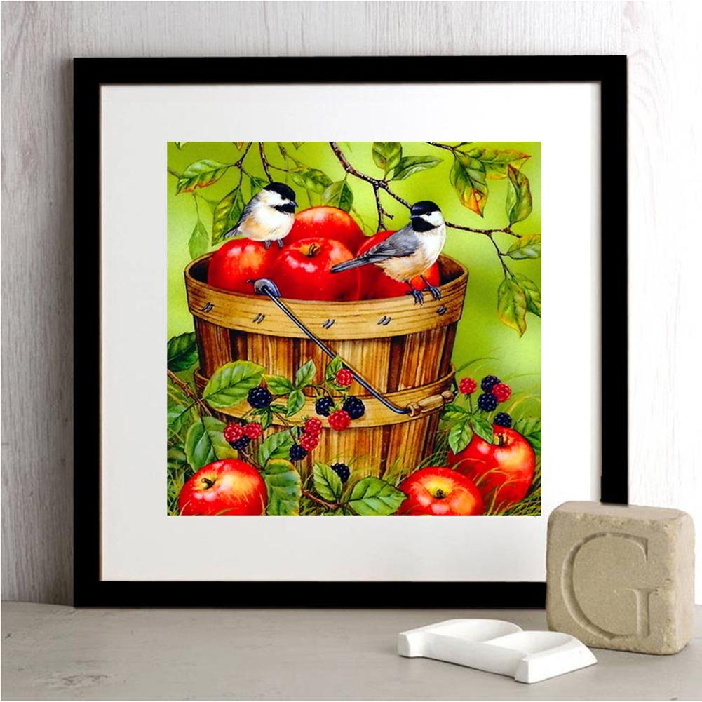 Diamond Painting - Full Round - Fruits and Birds