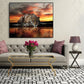 Painting By Numbers Kit DIY Lonely Leopard Hand Painted Canvas Oil Art Picture