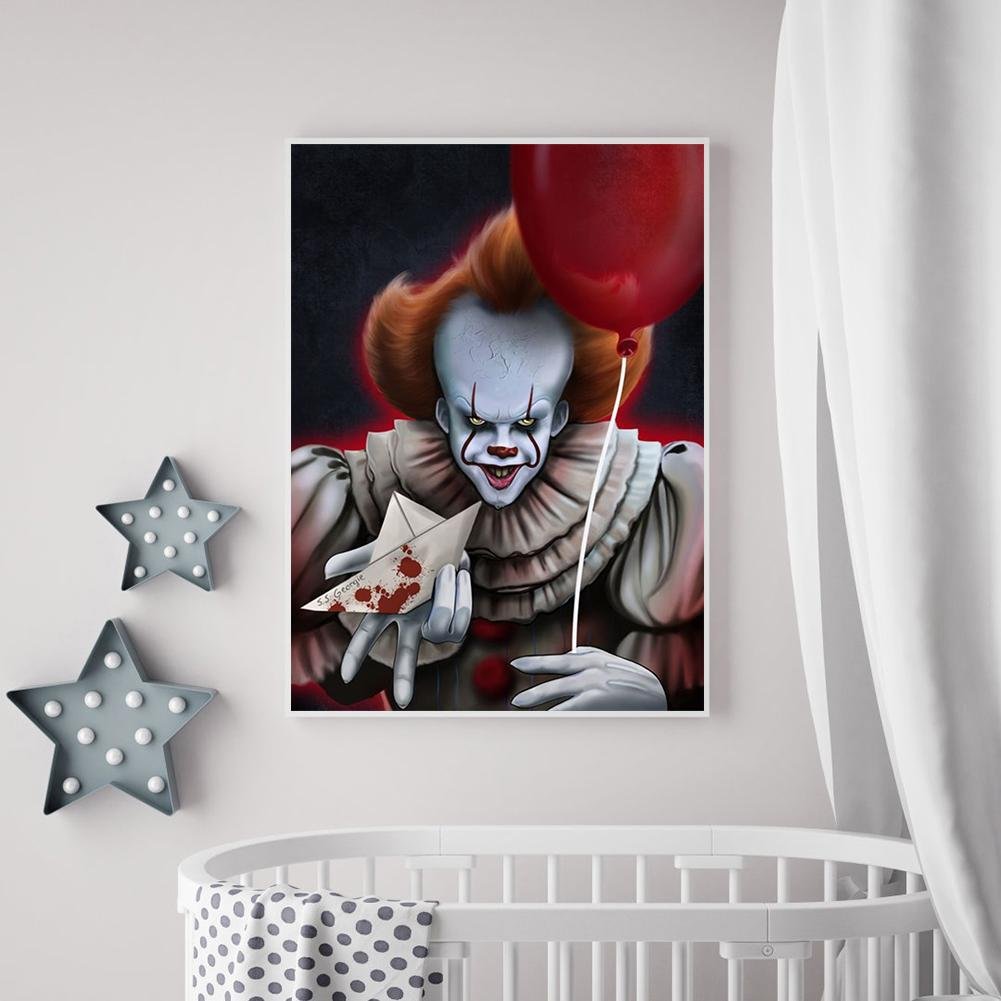 Diamond Painting - Full Round - Clown B