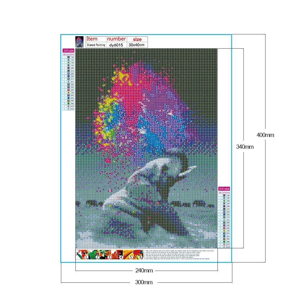 Diamond Painting - Full Round - Elephant Spraying