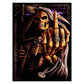 5D Diy Diamond Painting Kit Full Round Beads Skull Man