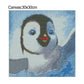 Diamond Painting - Full Round - Penguine