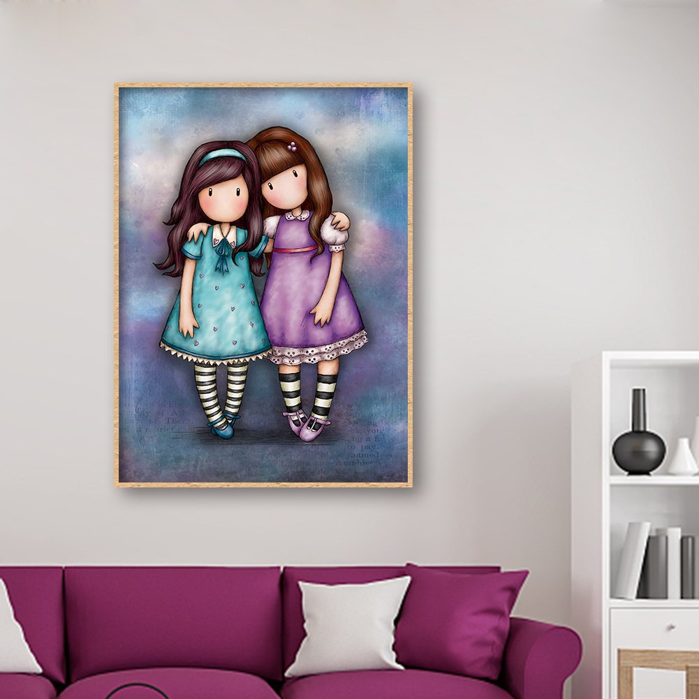 5D DIY Diamond Painting Kit - Full Round - Gores Doll