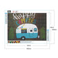 Diamond Painting - Full Round - Cartoon Car B