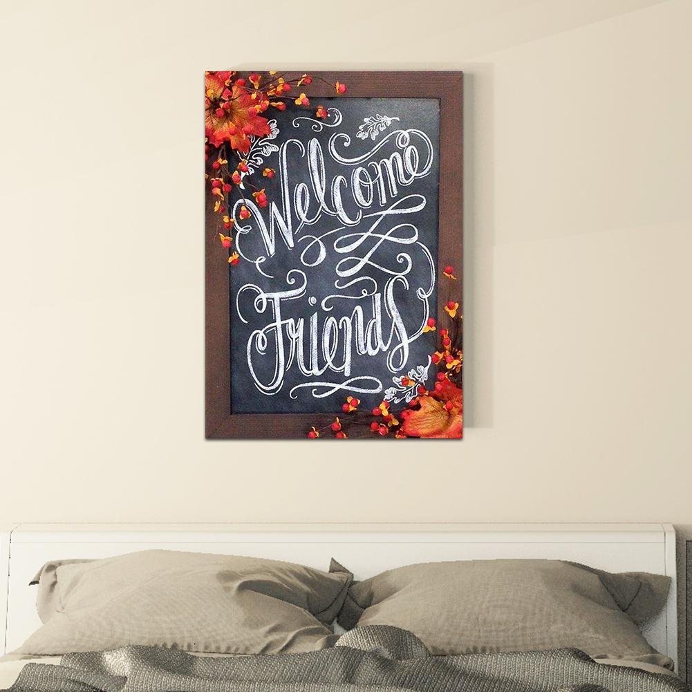 Diamond Painting - Full Round - welcome Friends 1