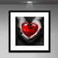 Diamond Painting - Partial Round - Red Heart