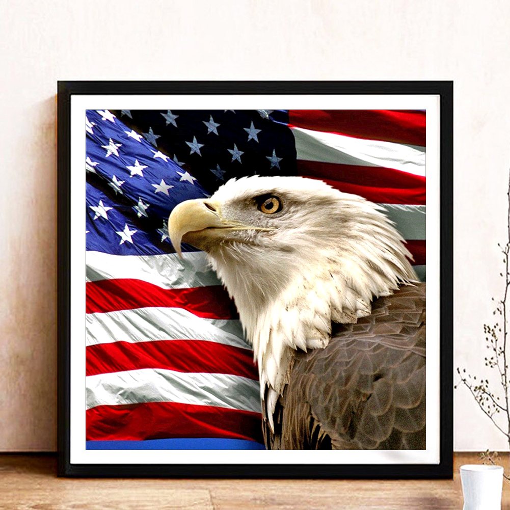 Diamond Painting - Full Round - Eagle (40*40cm) A