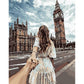 Holding Hands Hand Painted Canvas Oil Art Picture Craft
