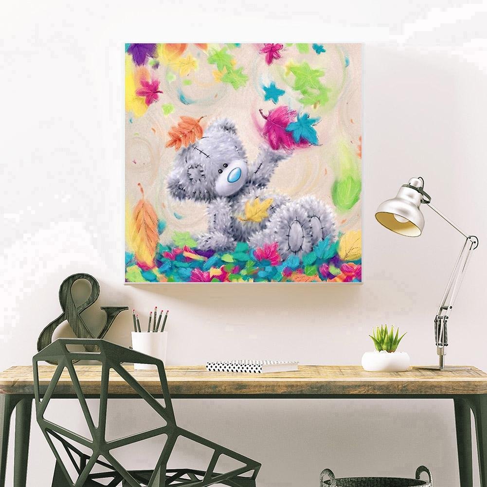 Diamond Painting - Full Round - Bear Doll