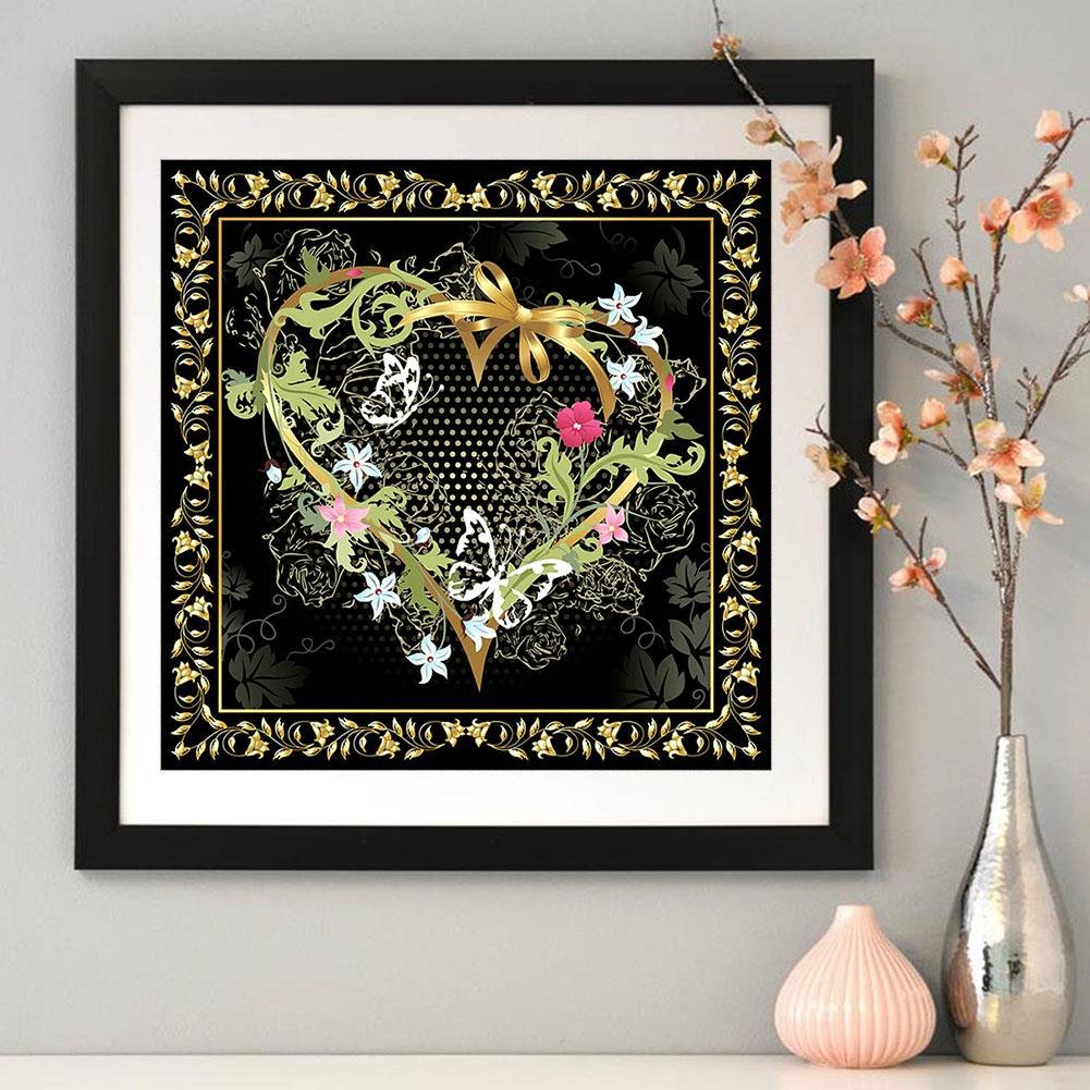 Diamond Painting - Full Round - Love Heart E