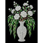 DIY Pearl Painting With Frame - Handmade Self-Adhesive Pearls - Vase (30*40cm) B