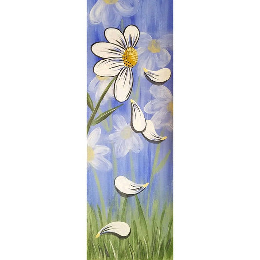 Flower Big Size Full Round Square Diamond Painting Kits 30 x 90cm
