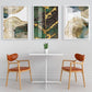 Gold Foil Hand Painted Canvas Picture Home Living Room Decoration