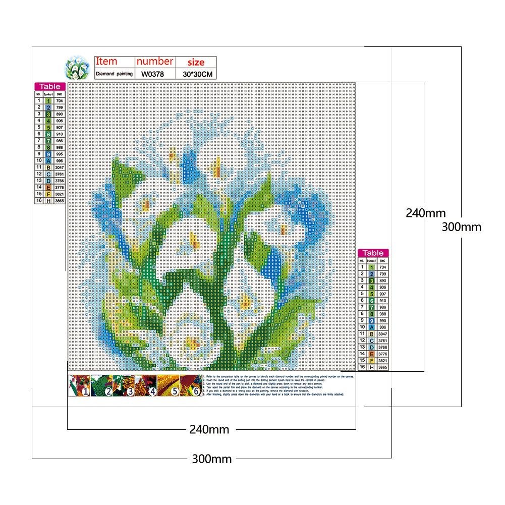 Diamond Painting - Full Round - Calla Flower