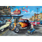 5D Diy Diamond Painting Kit Full Round Beads Vintage Car