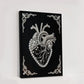 DIY Pearl Painting With Frame - Handmade Self-Adhesive Pearls - Heart (30*40cm) B