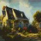 Full Round/Square Diamond Painting Kits | House 40x70cm 50x80cm E