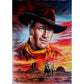5D Diy Diamond Painting Kit Full Round Beads Cowboy