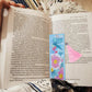 DIY Flower Special Shaped Diamond Painting Leather Tassel Bookmark Crafts