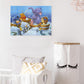 Diamond Painting - Full Round - Bathing Winnie Family