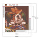 Diamond Painting - Full Round - Gambler Dog