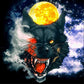 Diamond Painting - Full Round - Fierce Wolf