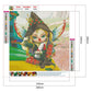 Diamond Painting - Full Round -  Cute Girl