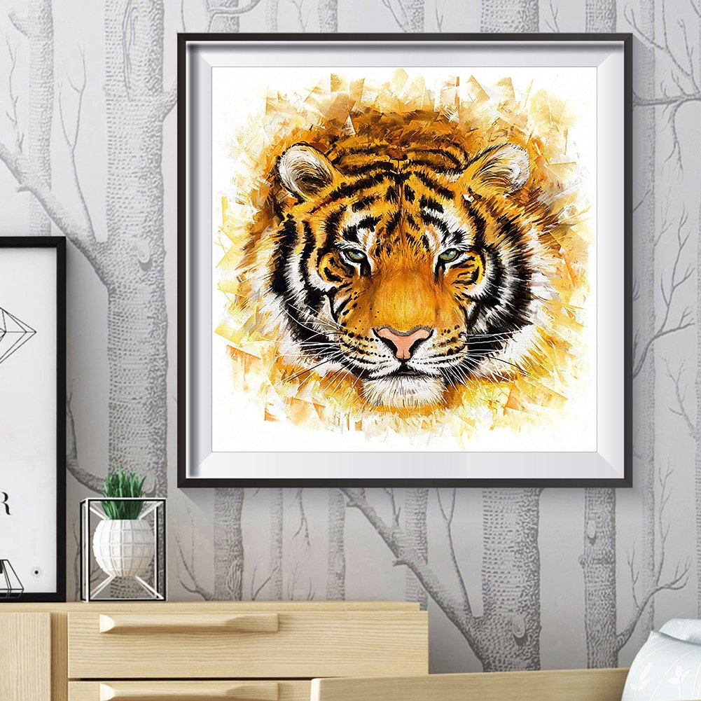 Diamond Painting - Full Round - Tiger F