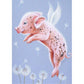 Jumping Pig 5D Diamond Painting Art