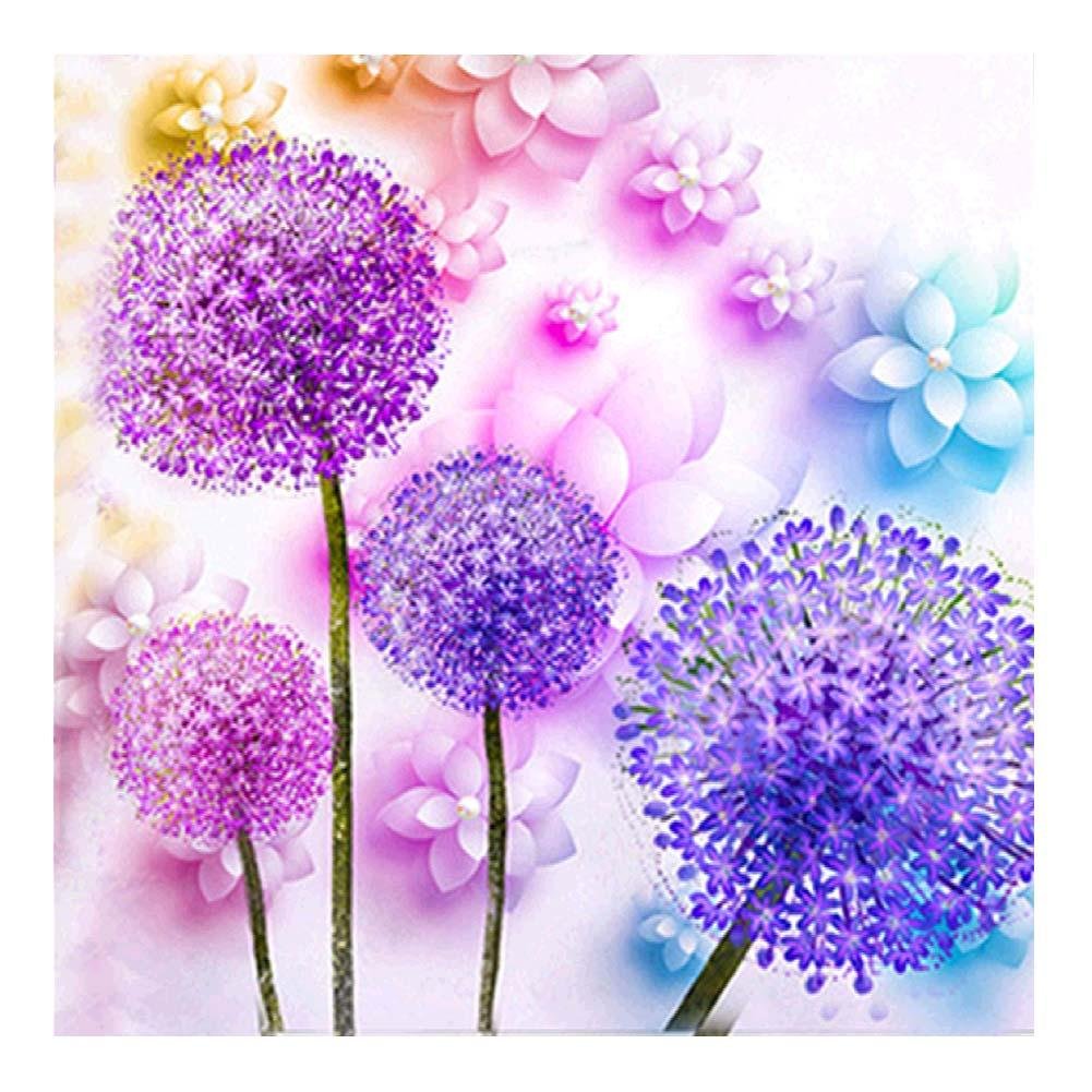 Diamond Painting - Full Round - Dandelion B