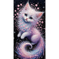 Big Size Diamond Painting - Full Round / Square - Pink Cat (40*70cm)