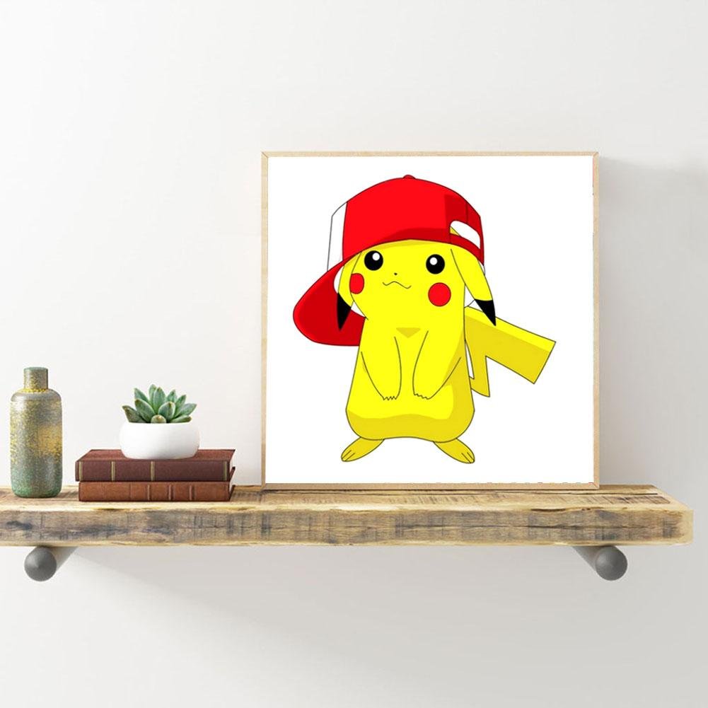 Diamond Painting - Full Round - Cute Pikachu A