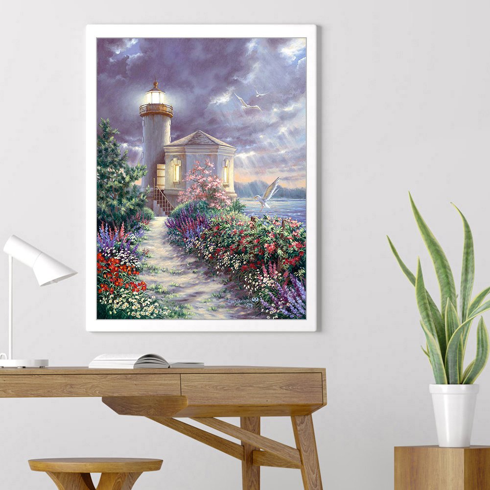Diamond Painting - Full Round - Lighthouse D