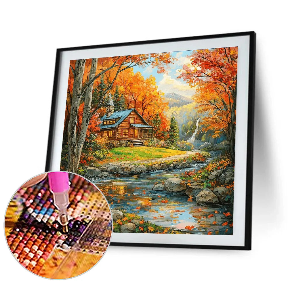 Diamond Painting - Full Round / Square - Fall View