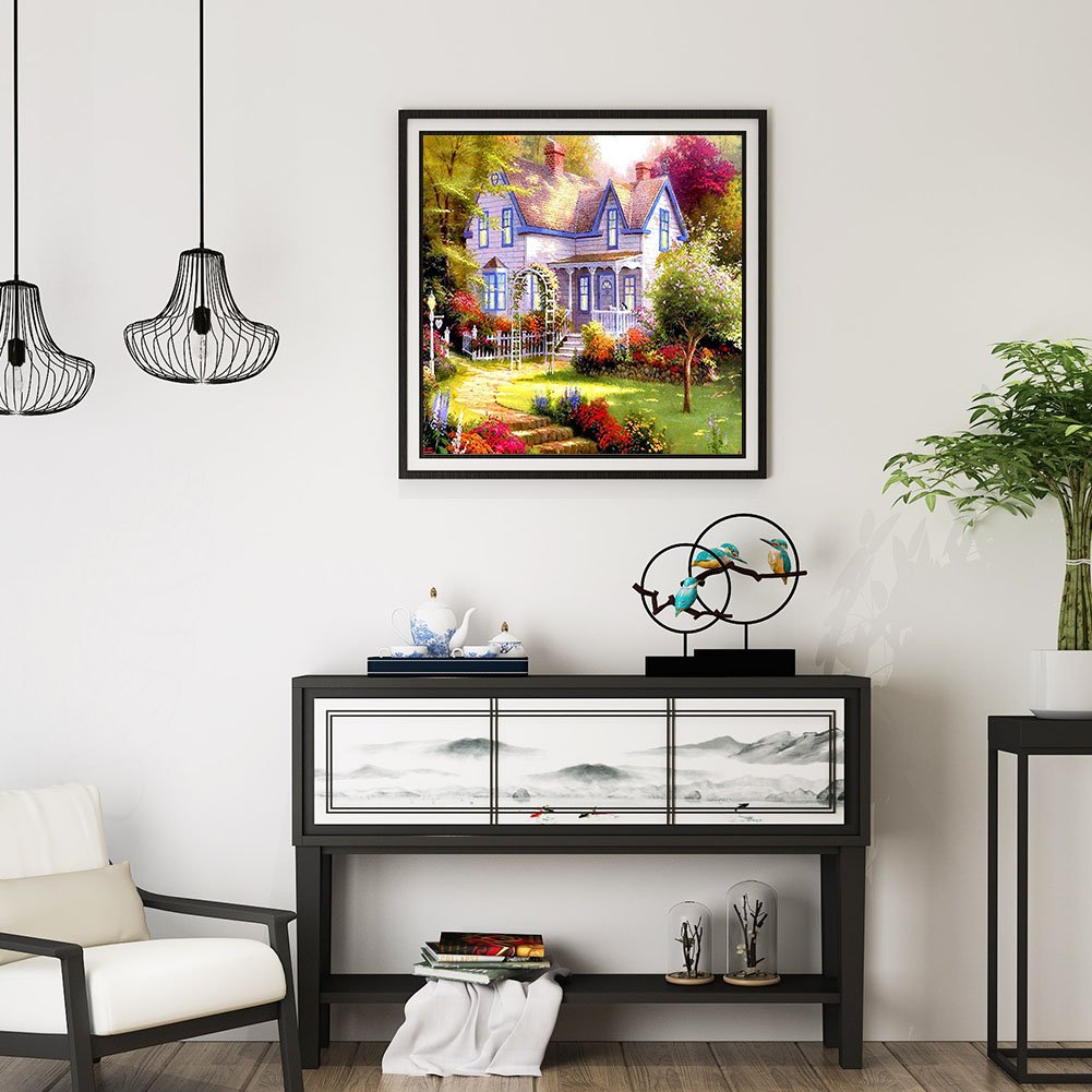 Diamond Painting - Full Round - Warm House A