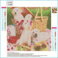 Diamond Painting - Full Round - Picnic Dogs
