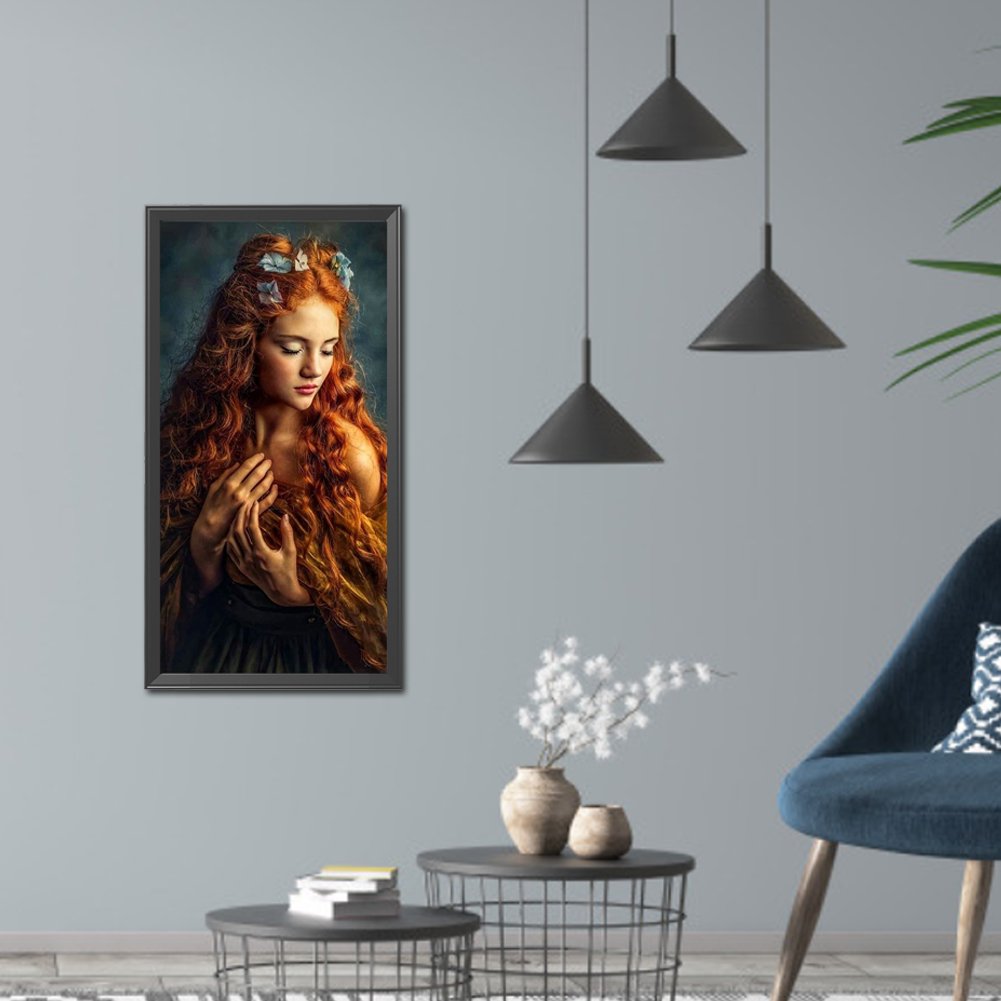 11ct Stamped Cross Stitch Beauty (30*60cm)