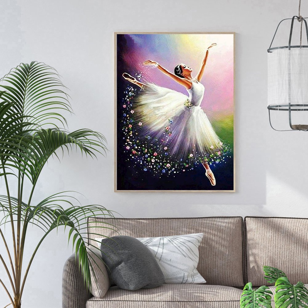 Diamond Painting - Full Round - Ballet Girl A