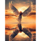 Diamond Painting - Full Round / Square - Sunset Angel