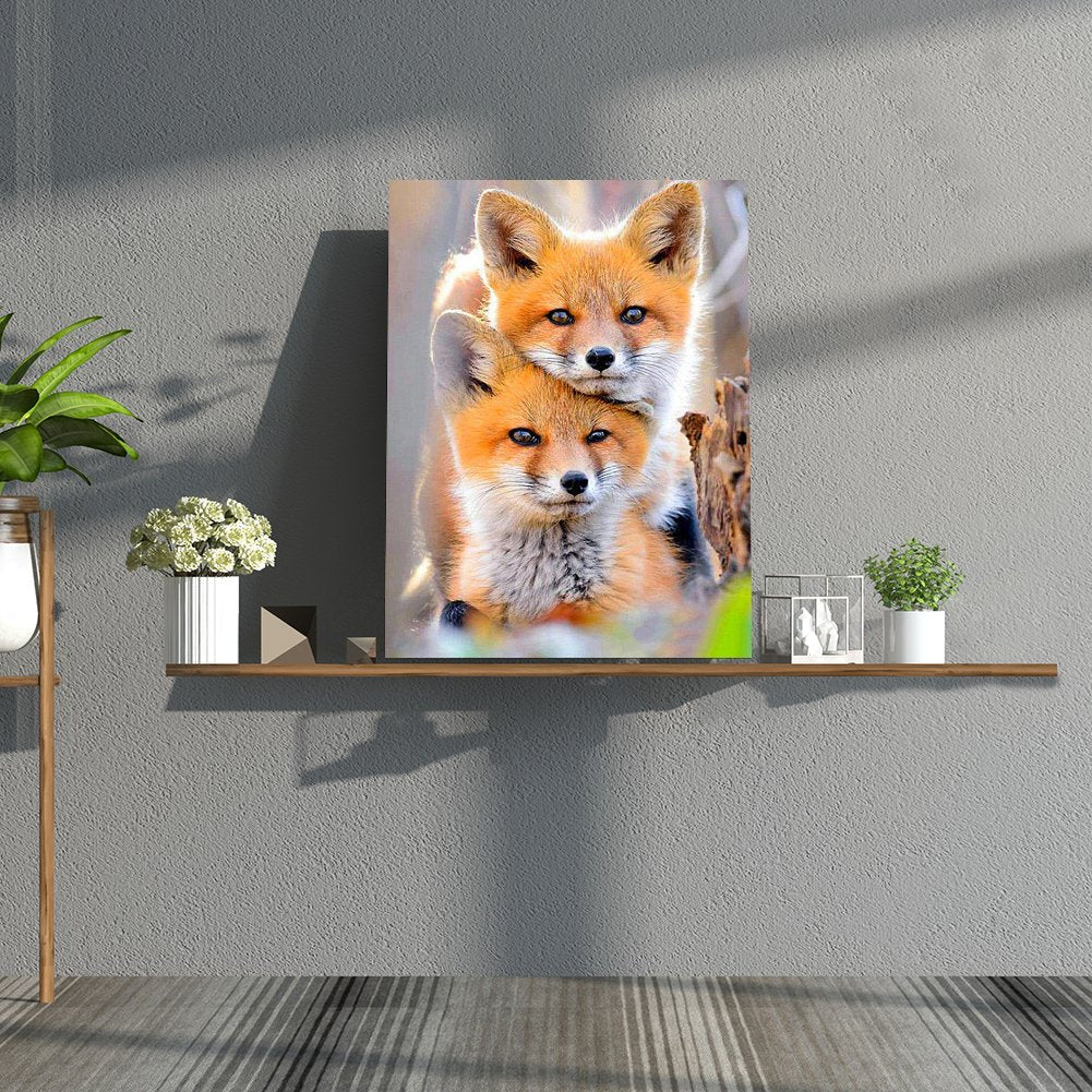 Diamond Painting - Full Round - Fox B