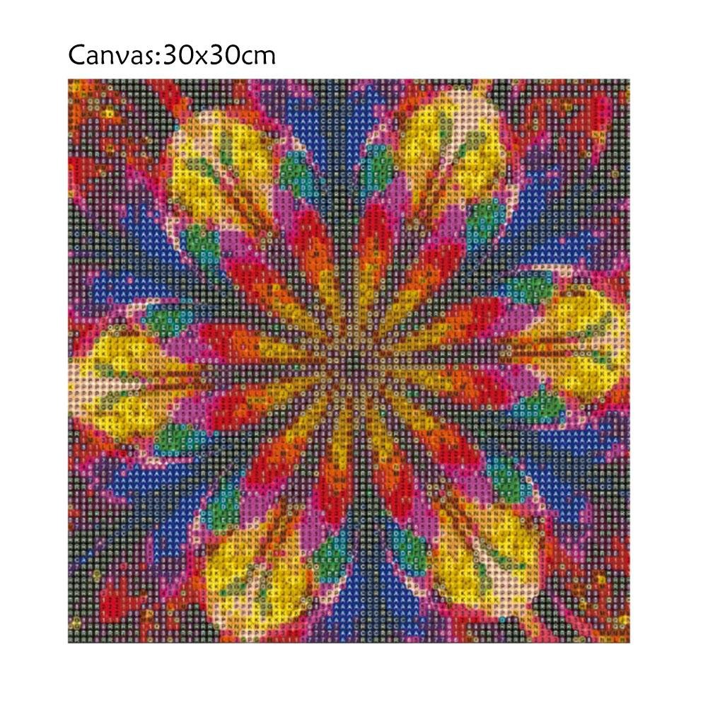 Diamond Painting - Full Round - Geometry Flower