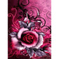 5D Diy Diamond Painting Kit Full Round Beads Rose