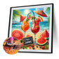 Diamond Painting - Full Round / Square - Summer Beach Watermelon